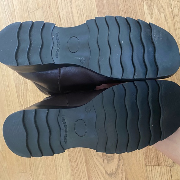 Siberian Husky Womens Ankle Boots Booties Dark Chocolate Brown 7 D Soft Leather - Picture 6 of 16